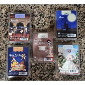 Scentsationals Day Of The Dead Wax Melts Lot Of 5